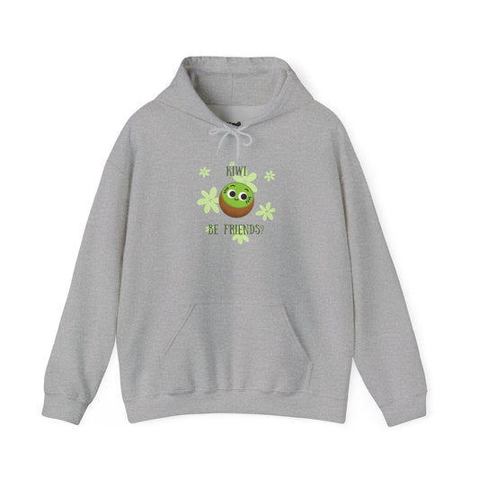 Be Friends Hoodie, Cute Apparel, Unisex Graphic Pullover, Perfect Gift for Friends, Cozy Casual Wear