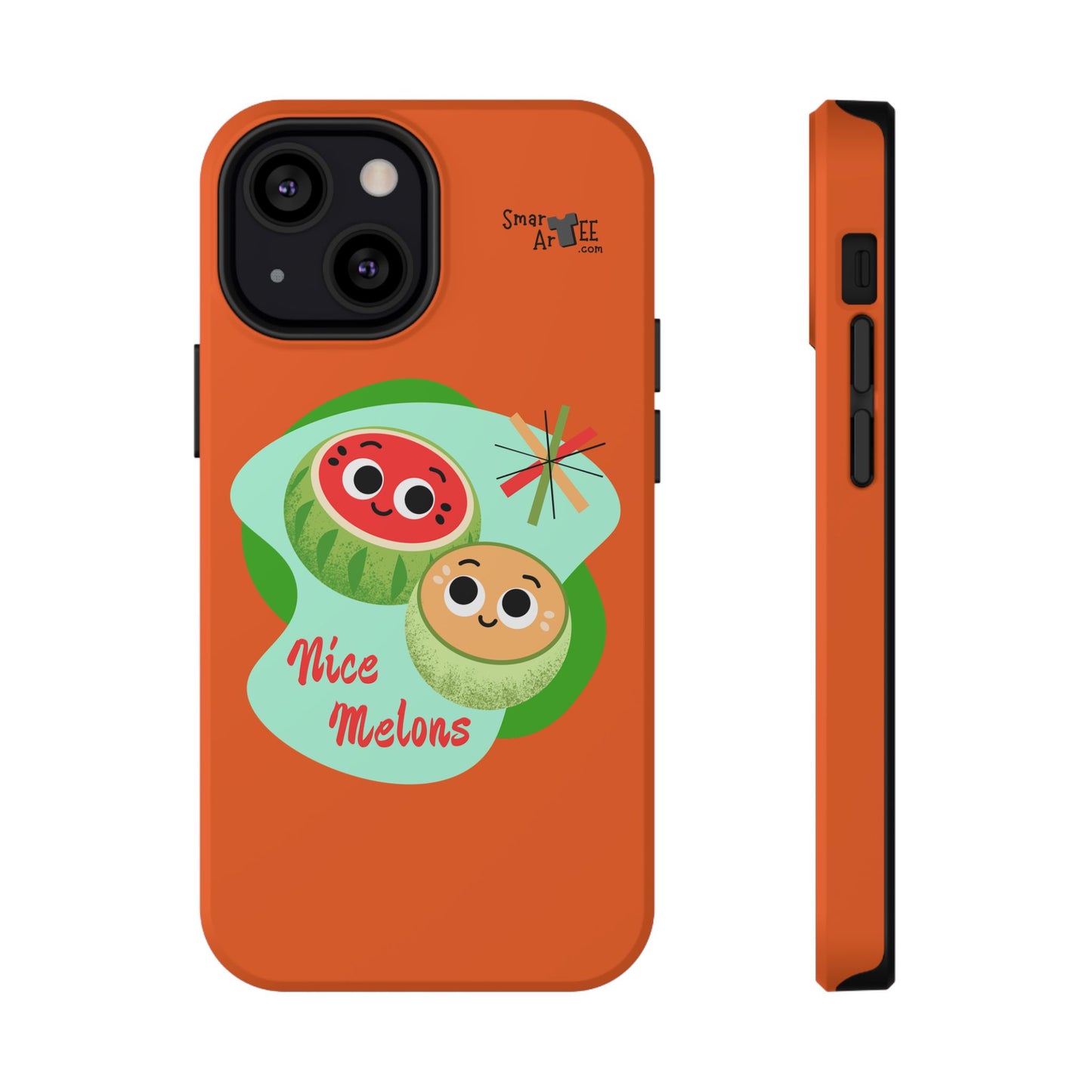 Cute Fruit Phone Case - Nice Melons Design, Impact-Resistant, Fun Gift for Kids, Phone Accessories for Celebrations, Fruit Lovers