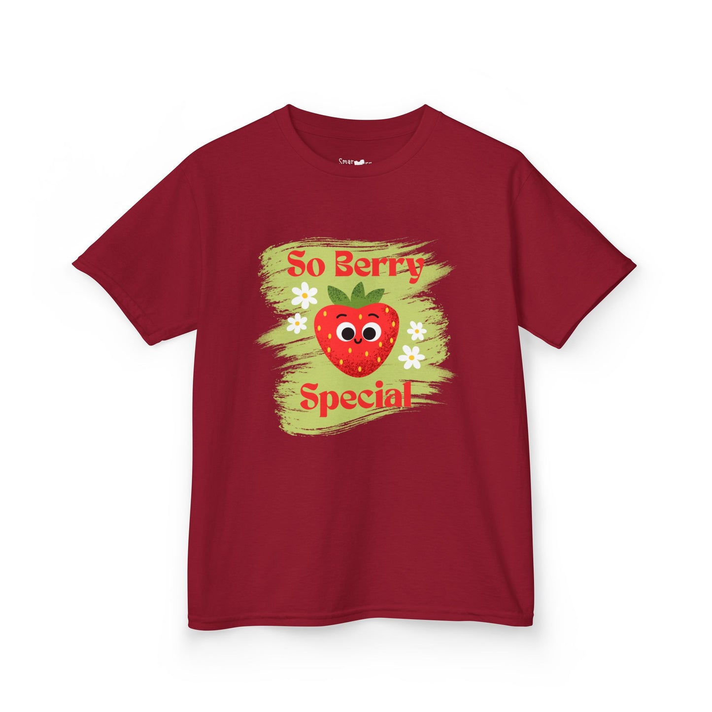 Kids Strawberry Tee - "So Berry Special" - Perfect for Celebrations and Birthdays, Funny Fruit Pun Shirt, Back To School