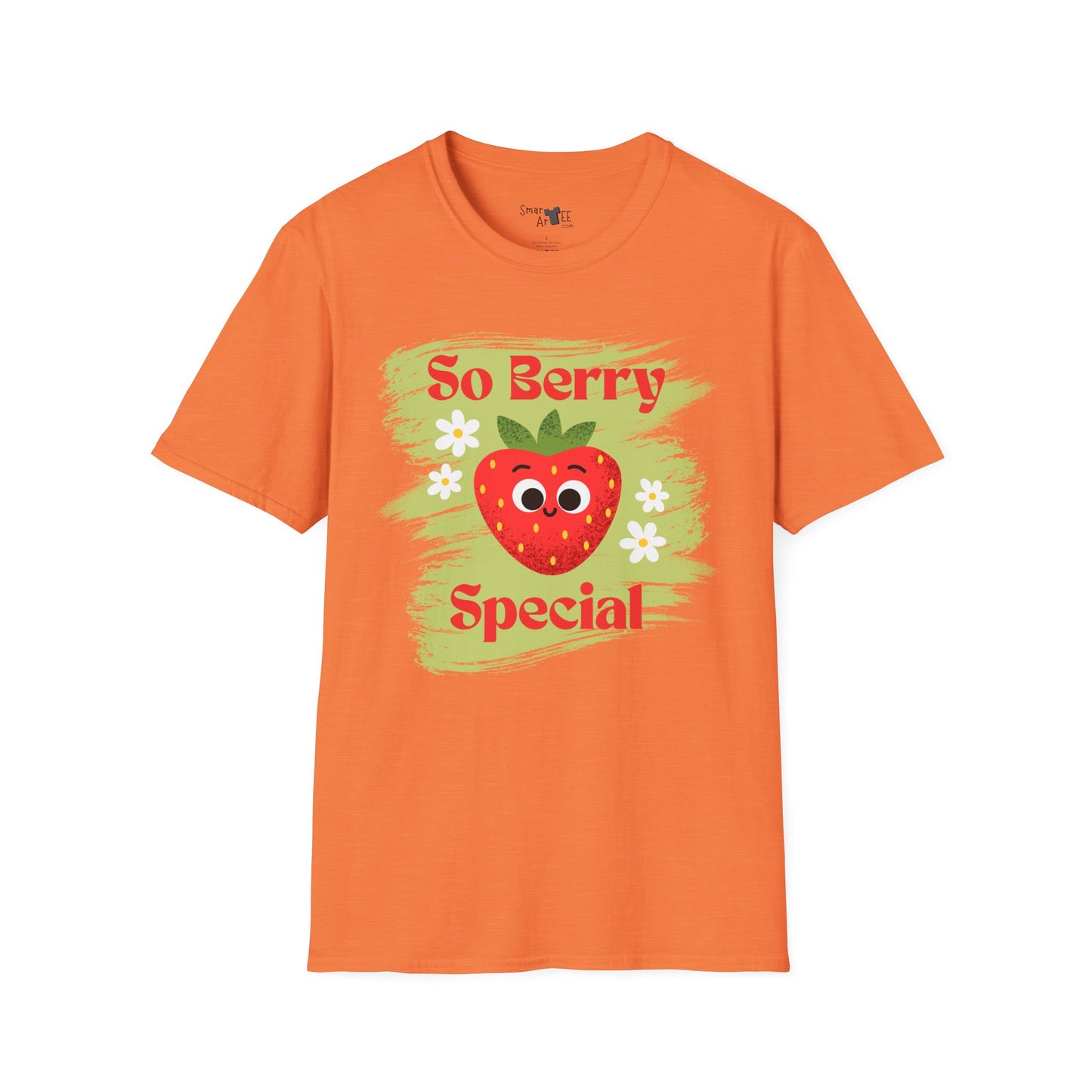 So Berry Special Unisex Softstyle T-Shirt | Cute Strawberry Graphic Pun Tee, Fun Gift for Friends, Summer Vibes, Birthday, Casual Wear