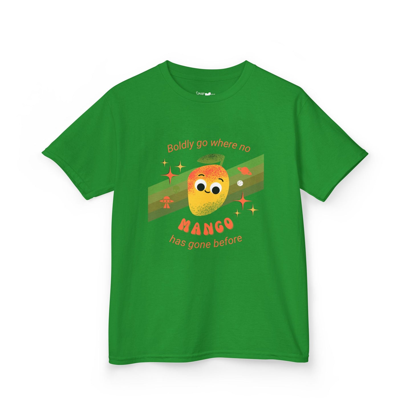 Mango Adventure Kids Tee, Fun Summer Shirt, Cute Gift for Kids, Playful Cotton Tee, Birthday Gift Idea