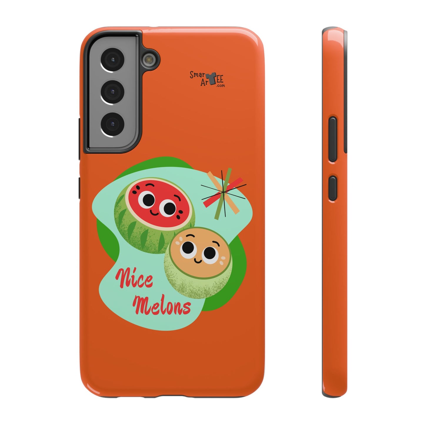 Cute Fruit Phone Case - Nice Melons Design, Impact-Resistant, Fun Gift for Kids, Phone Accessories for Celebrations, Fruit Lovers