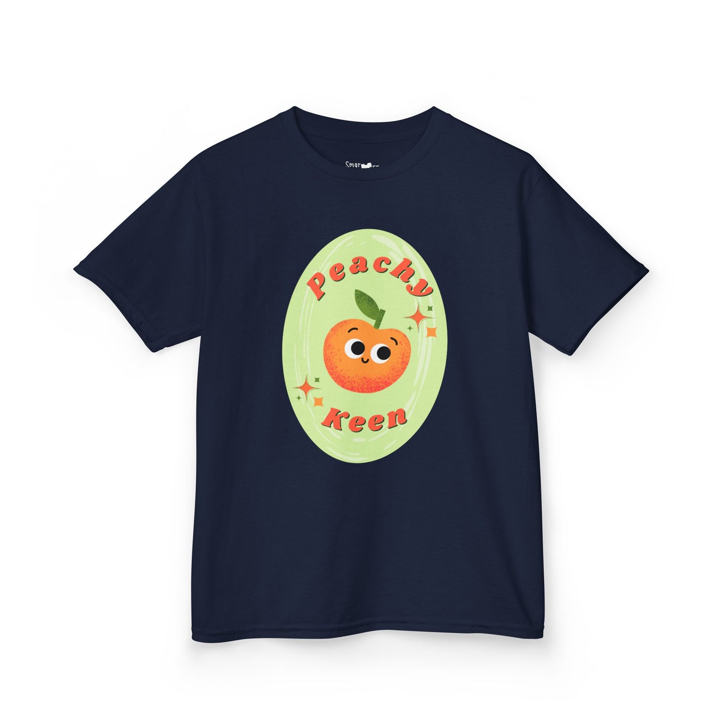Peachy Keen Kids Tee - Fun Cotton Shirt for Kids, Playful Summer Shirt, Cute Gift for Birthdays, Seasonal Celebrations, Kids Fashion
