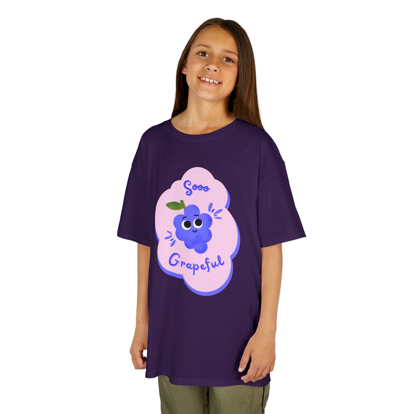 Kids Gratitude Tee, Cute Kids Shirt, Graphic Tee for Children, Thankful Youth Shirt, Gift for Kids, Everyday Casual Wear