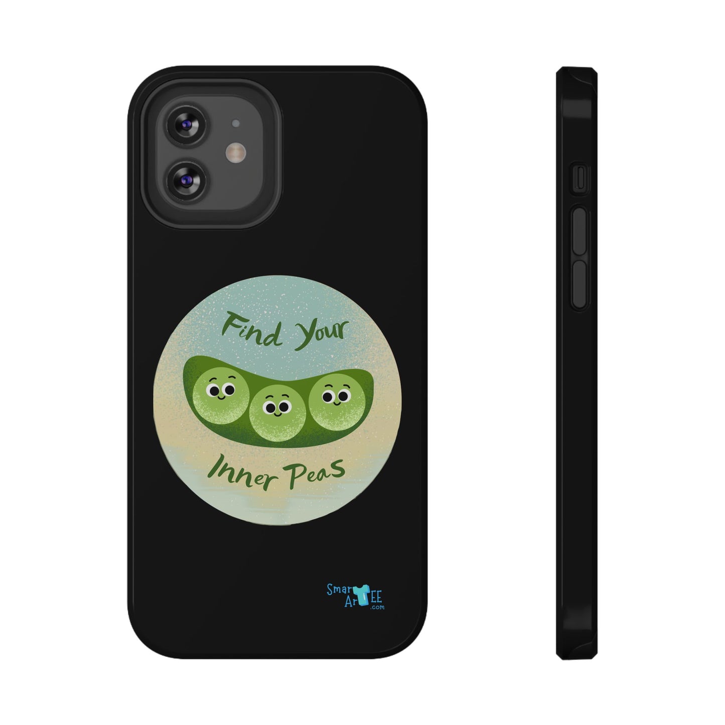 Find Your Inner Peas Phone Case | Impact-Resistant, Cute Phone Cover for Veggie Lovers, Gift for Friends, Fun Phone Accessories