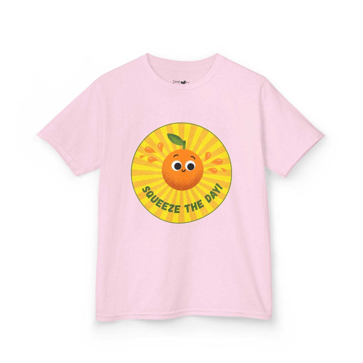 Kids Squeeze the Day Tee, Fun Cotton Shirt for Boys & Girls, Cute Summer Outfit, Kid's Playwear, Children’s Gift Tee