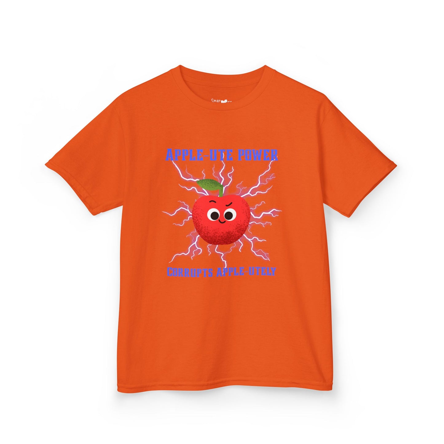 Playful Kids Tee - Fun Apple Design, Perfect for Back to School, Birthdays, Gifts, Family Outings, Summer Camp