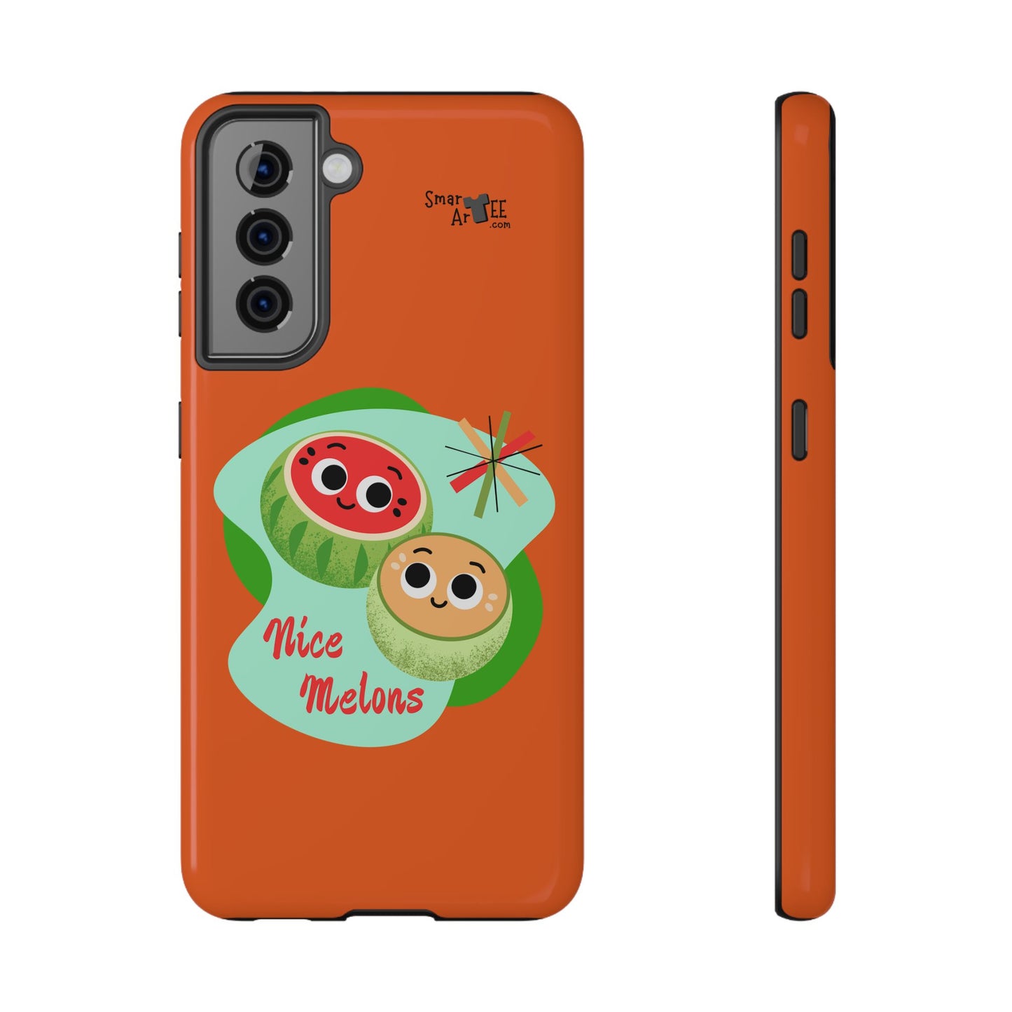 Cute Fruit Phone Case - Nice Melons Design, Impact-Resistant, Fun Gift for Kids, Phone Accessories for Celebrations, Fruit Lovers