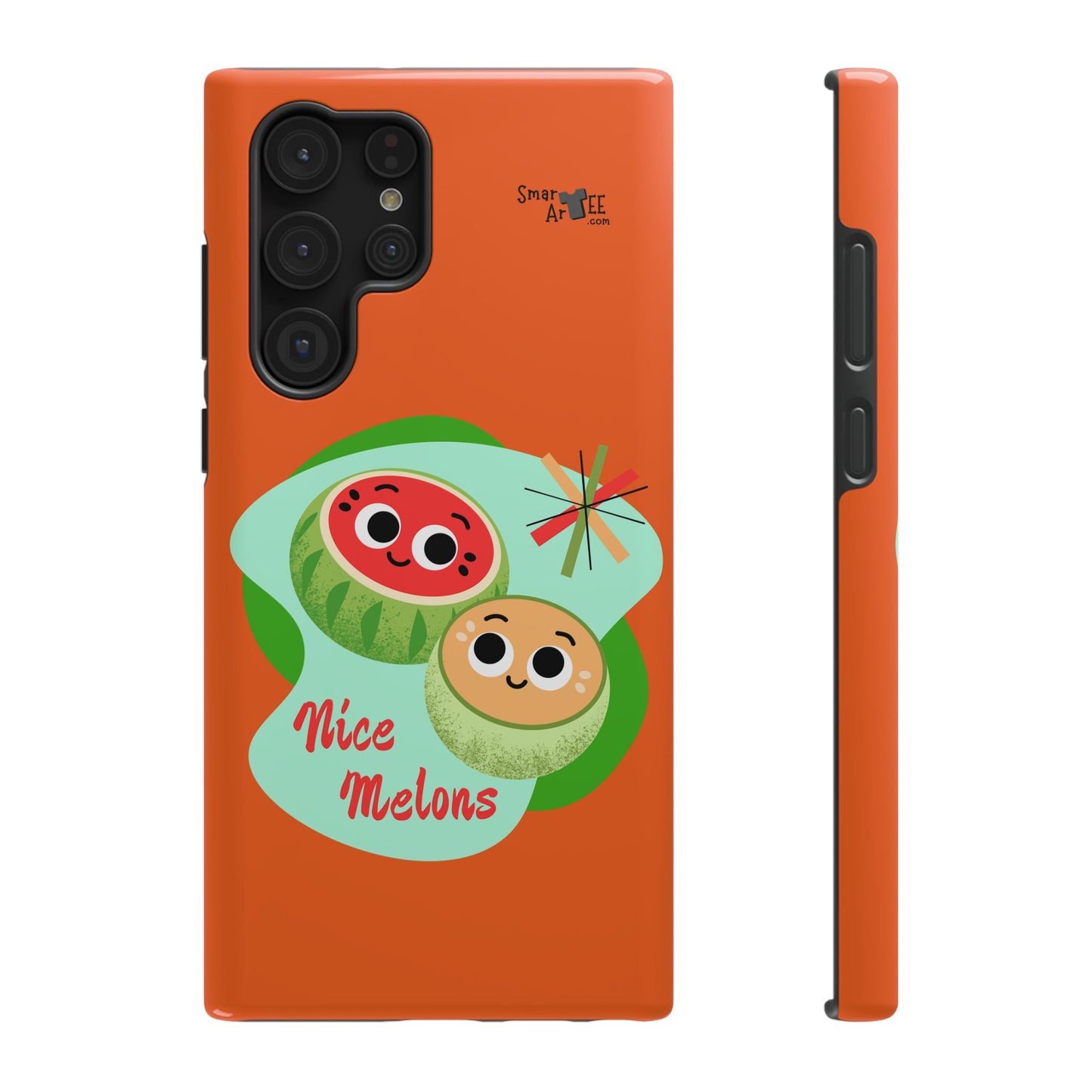 Cute Fruit Phone Case - Nice Melons Design, Impact-Resistant, Fun Gift for Kids, Phone Accessories for Celebrations, Fruit Lovers