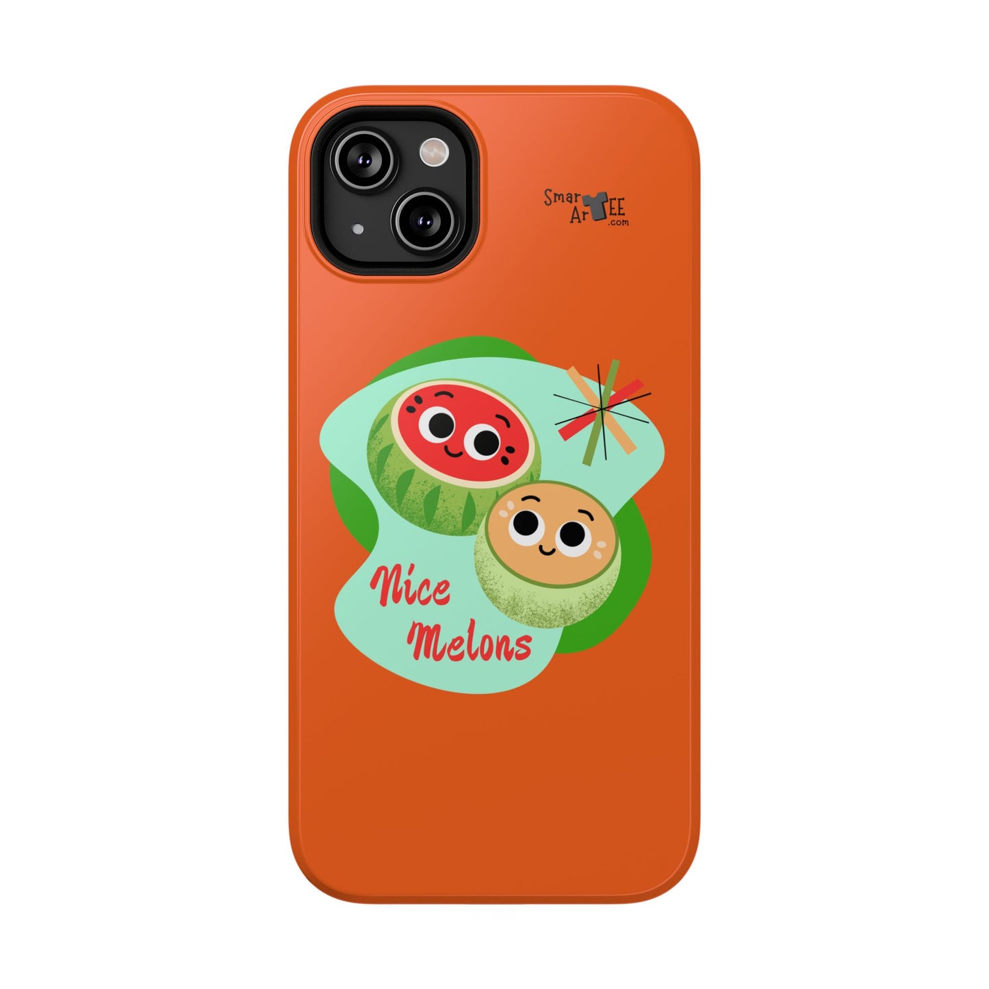 Cute Fruit Phone Case - Nice Melons Design, Impact-Resistant, Fun Gift for Kids, Phone Accessories for Celebrations, Fruit Lovers