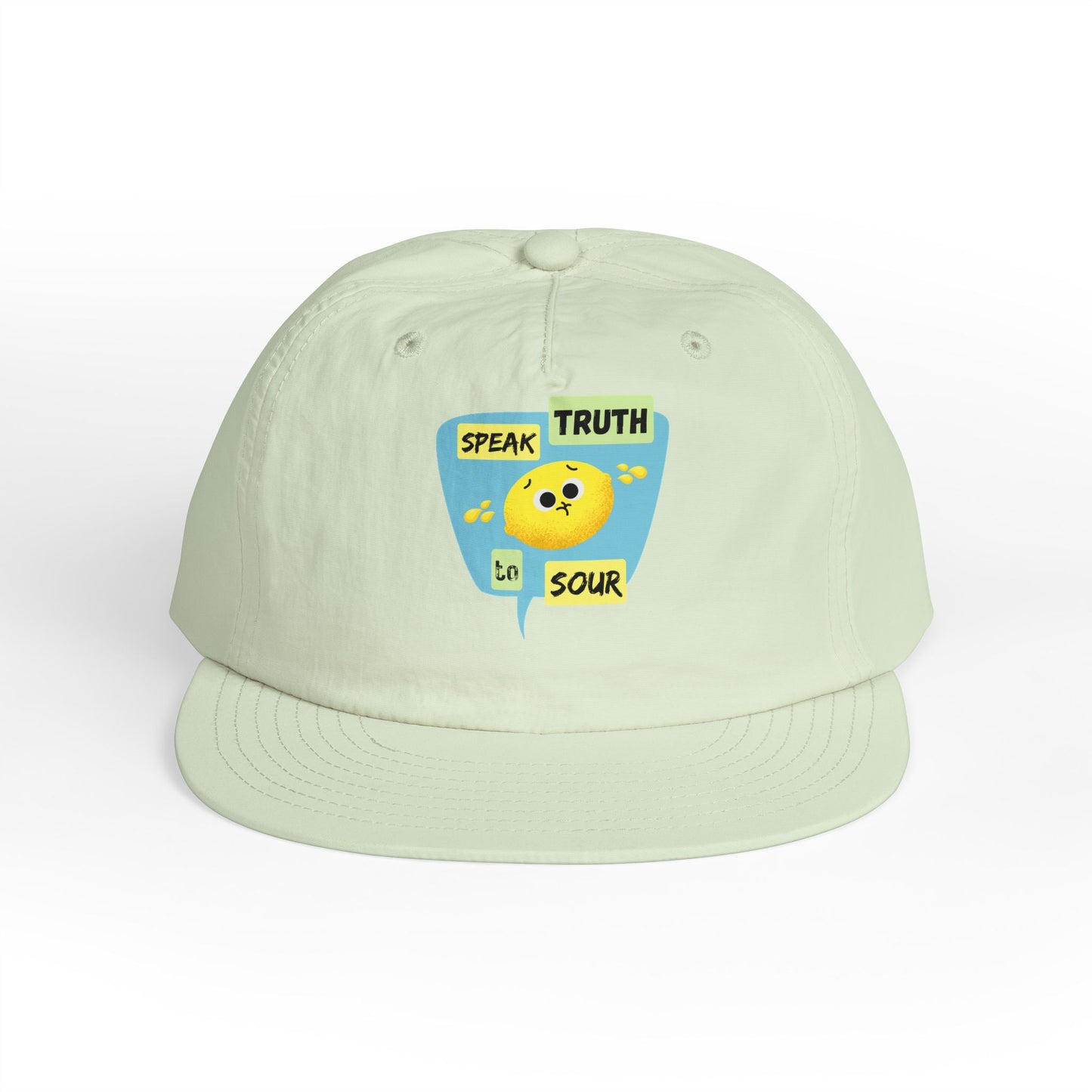 Sour Truth Surf Cap - Summer Vibes, Beach Style, Unisex Headwear, Outdoor Adventure, Perfect Hat for Gifts