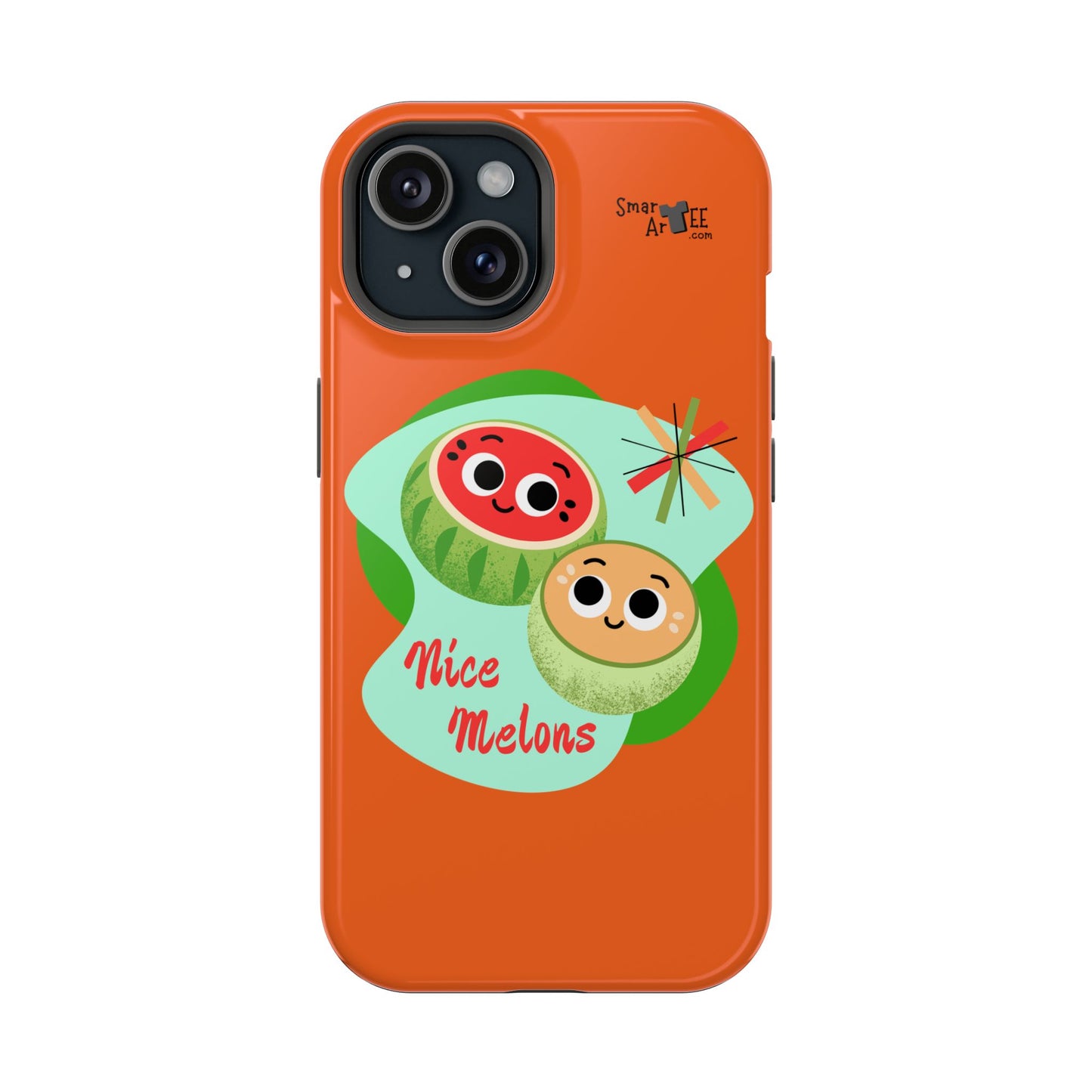 Cute Fruit Phone Case - Nice Melons Design, Impact-Resistant, Fun Gift for Kids, Phone Accessories for Celebrations, Fruit Lovers