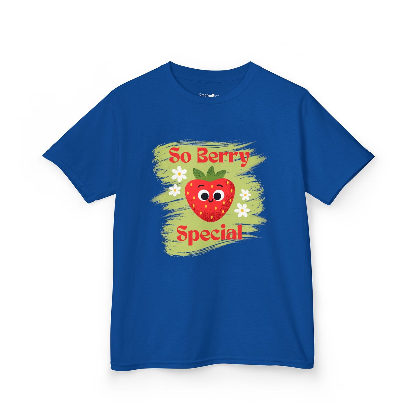 Kids Strawberry Tee - "So Berry Special" - Perfect for Celebrations and Birthdays, Funny Fruit Pun Shirt, Back To School