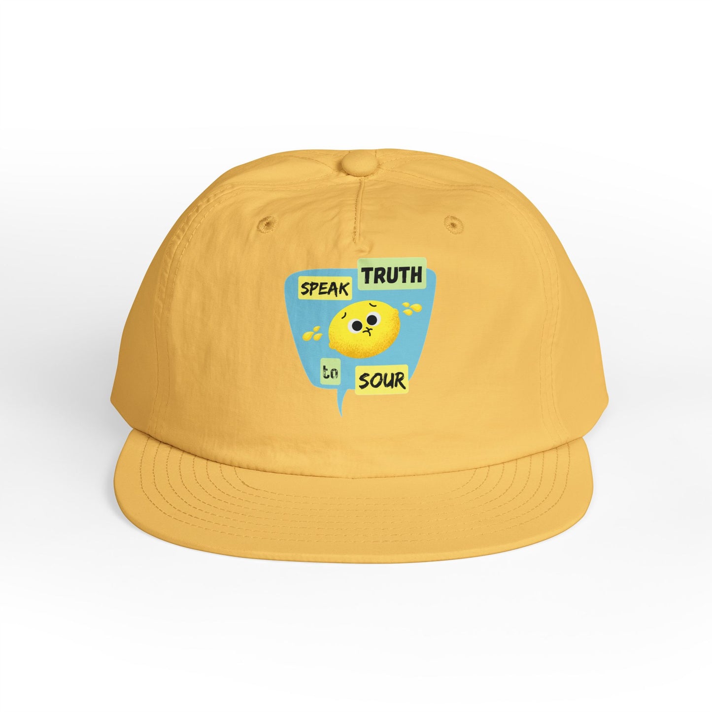 Sour Truth Surf Cap - Summer Vibes, Beach Style, Unisex Headwear, Outdoor Adventure, Perfect Hat for Gifts