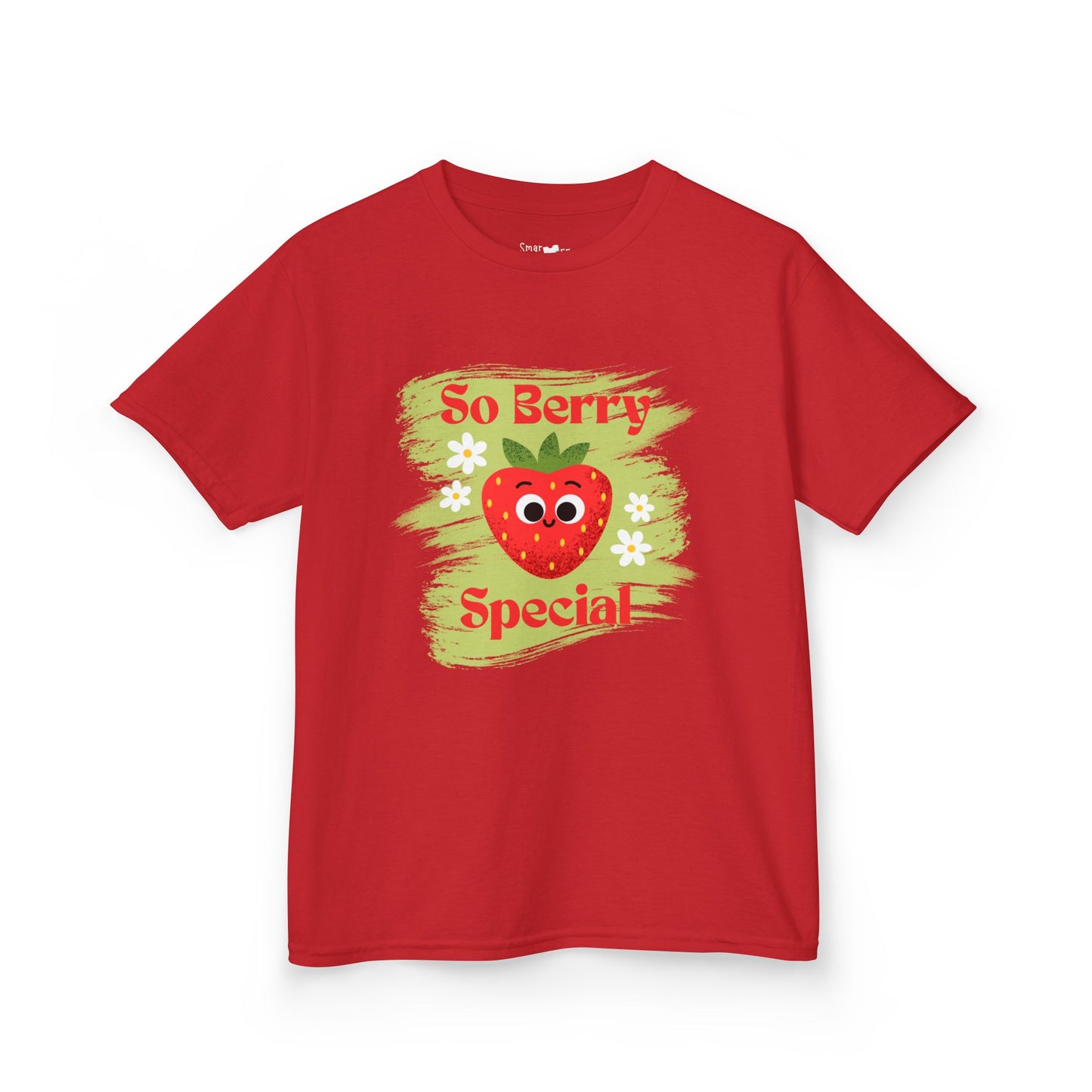 Kids Strawberry Tee - "So Berry Special" - Perfect for Celebrations and Birthdays, Funny Fruit Pun Shirt, Back To School