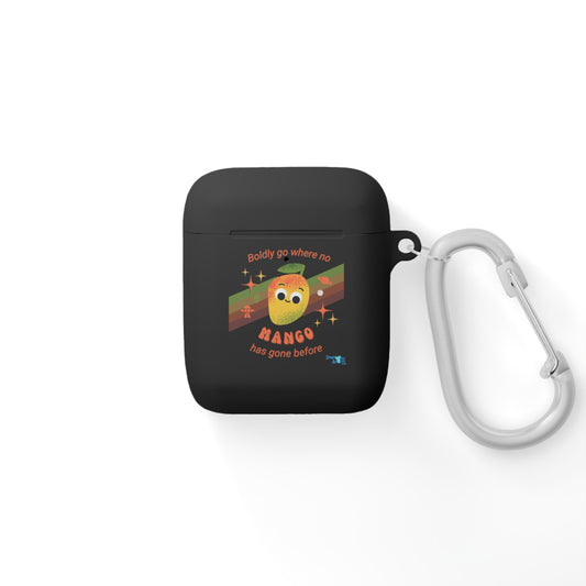 Mango AirPods Case Cover - Fun, Quirky Accessory for Music Lovers, Gift for Music Buffs, Cute Mango Cover, Summer Vibes