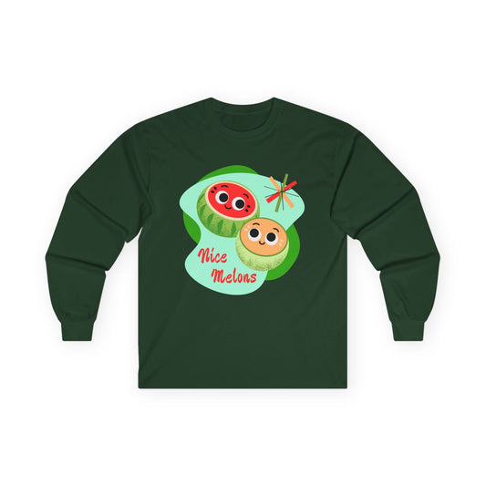 Cute Fruit Long Sleeve Tees, Funny Gift, Summer Vibes, Gift for Foodies, Cute Pun Shirt, Comfort Wear