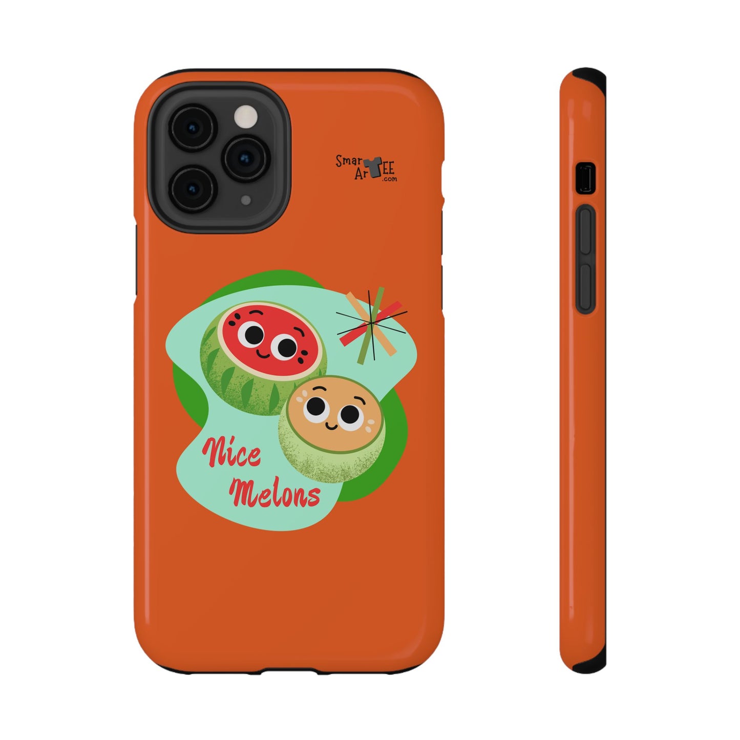 Cute Fruit Phone Case - Nice Melons Design, Impact-Resistant, Fun Gift for Kids, Phone Accessories for Celebrations, Fruit Lovers