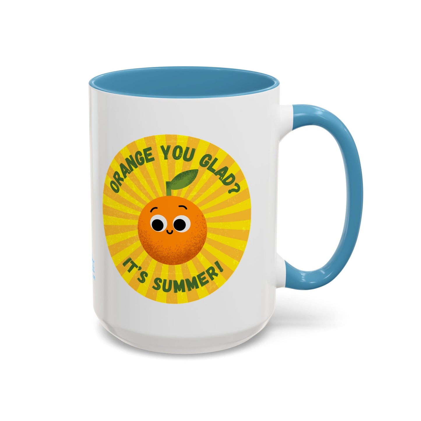 Sunny Citrus Coffee Mug - Perfect for Summer! | Fun Gift for Coffee Lovers, Kitchen Decor, Orange Enthusiasts