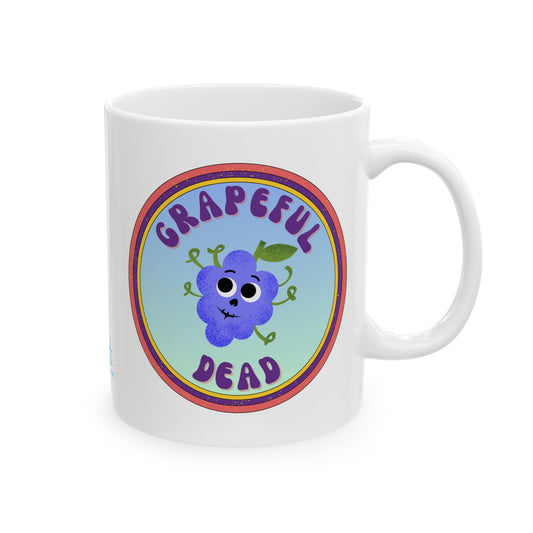 Grateful Heart Ceramic Mug - Inspirational Coffee Cup, Perfect Gift for Friends, Home Decor, Motivational Mug, Everyday Use