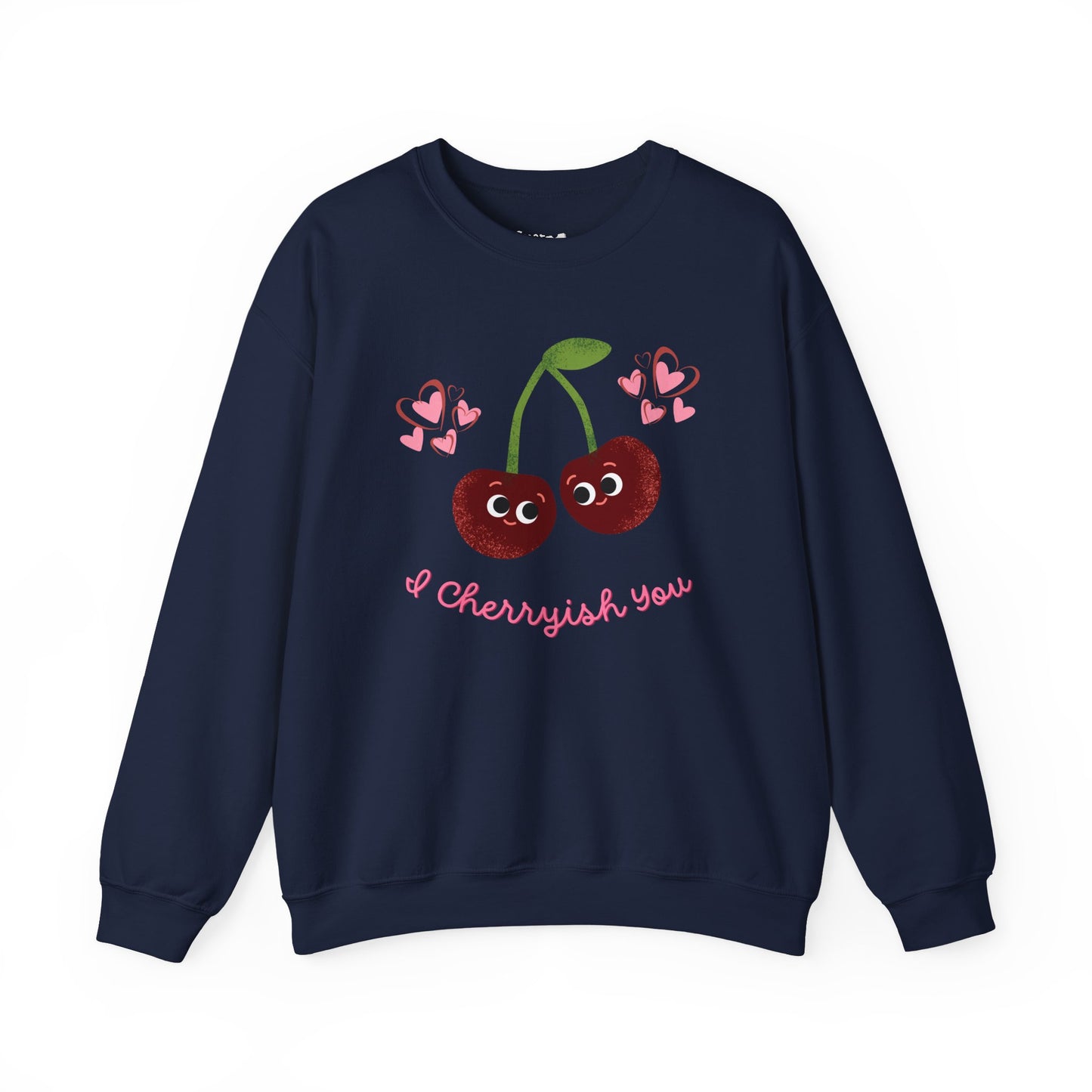 Cherryish Unisex Sweatshirt - Whimsical Funny Fruit Pun Design, Great Gift Idea