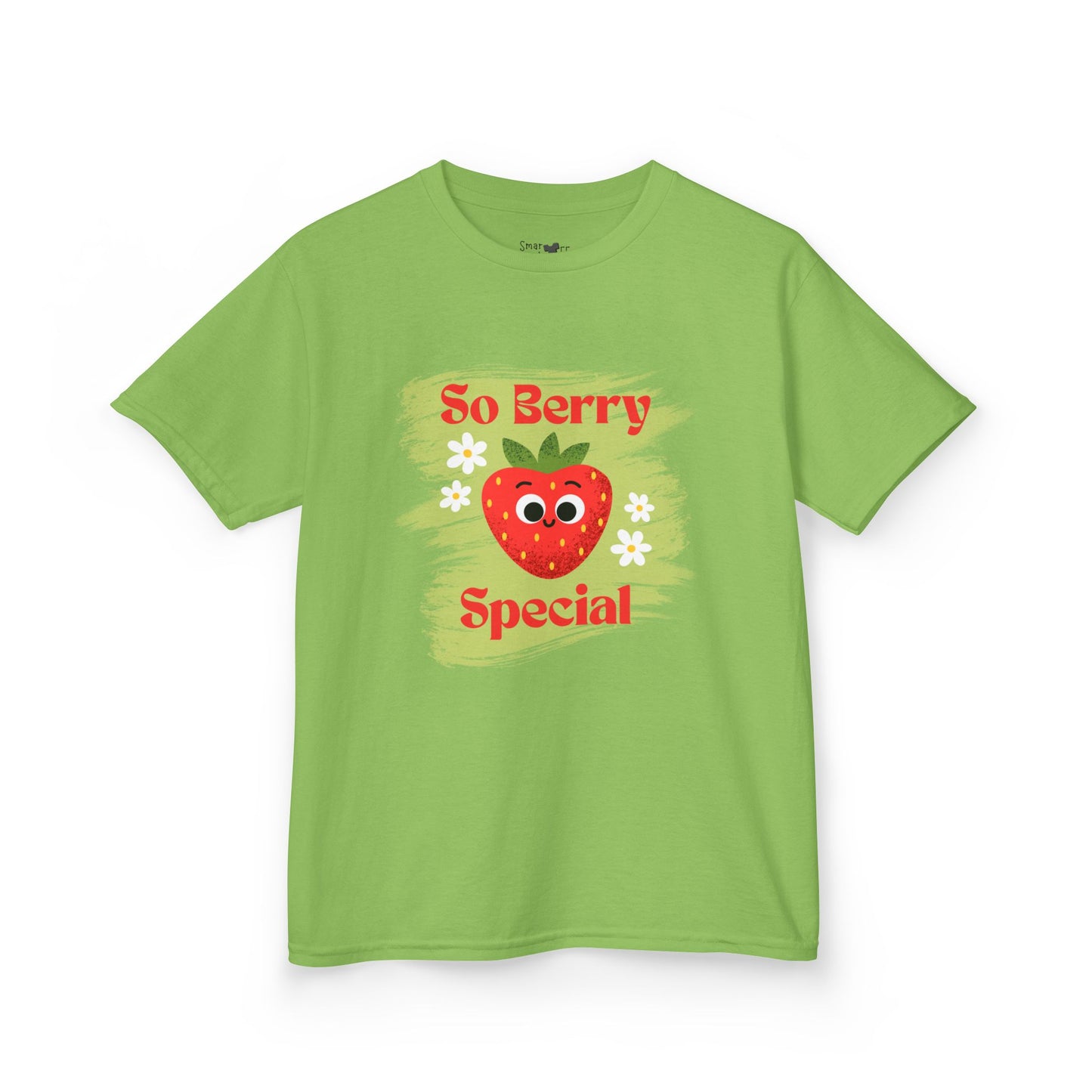 Kids Strawberry Tee - "So Berry Special" - Perfect for Celebrations and Birthdays, Funny Fruit Pun Shirt, Back To School