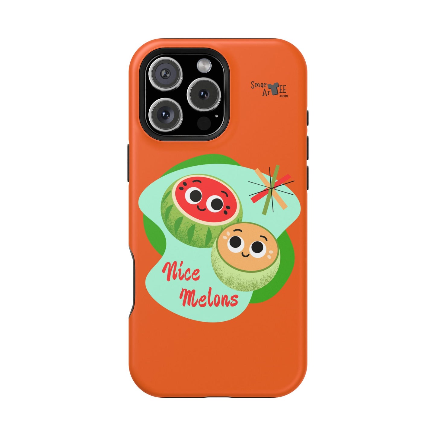 Cute Fruit Phone Case - Nice Melons Design, Impact-Resistant, Fun Gift for Kids, Phone Accessories for Celebrations, Fruit Lovers