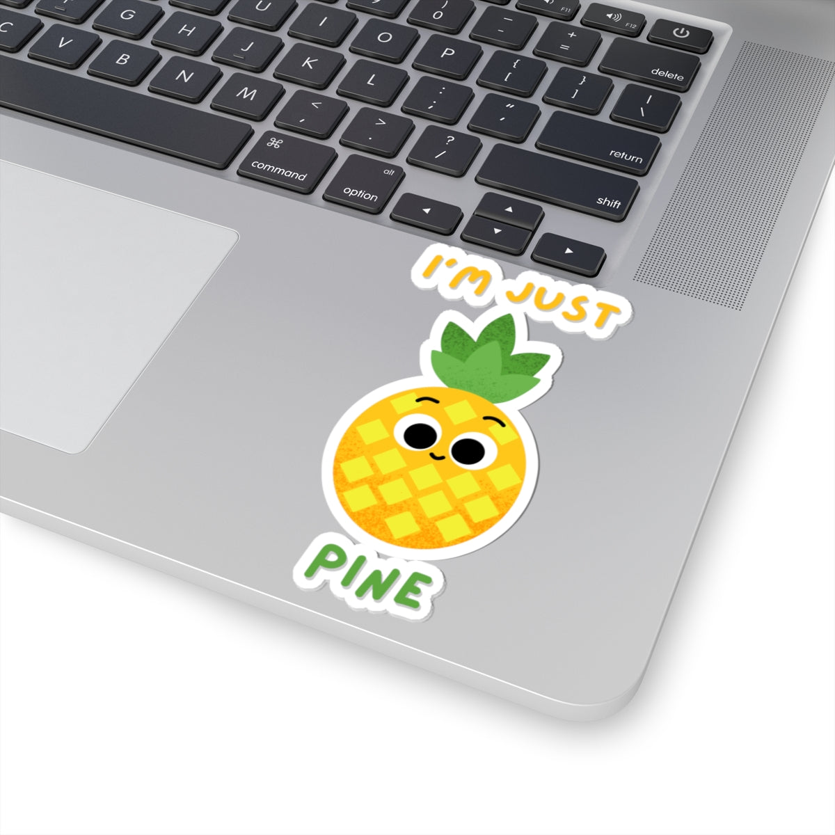 Cute Pineapple Kiss-Cut Stickers | Fun Laptop Decor, Gifts for Friends, Tropical Vibe, Kids' Crafts, Summer Celebrations