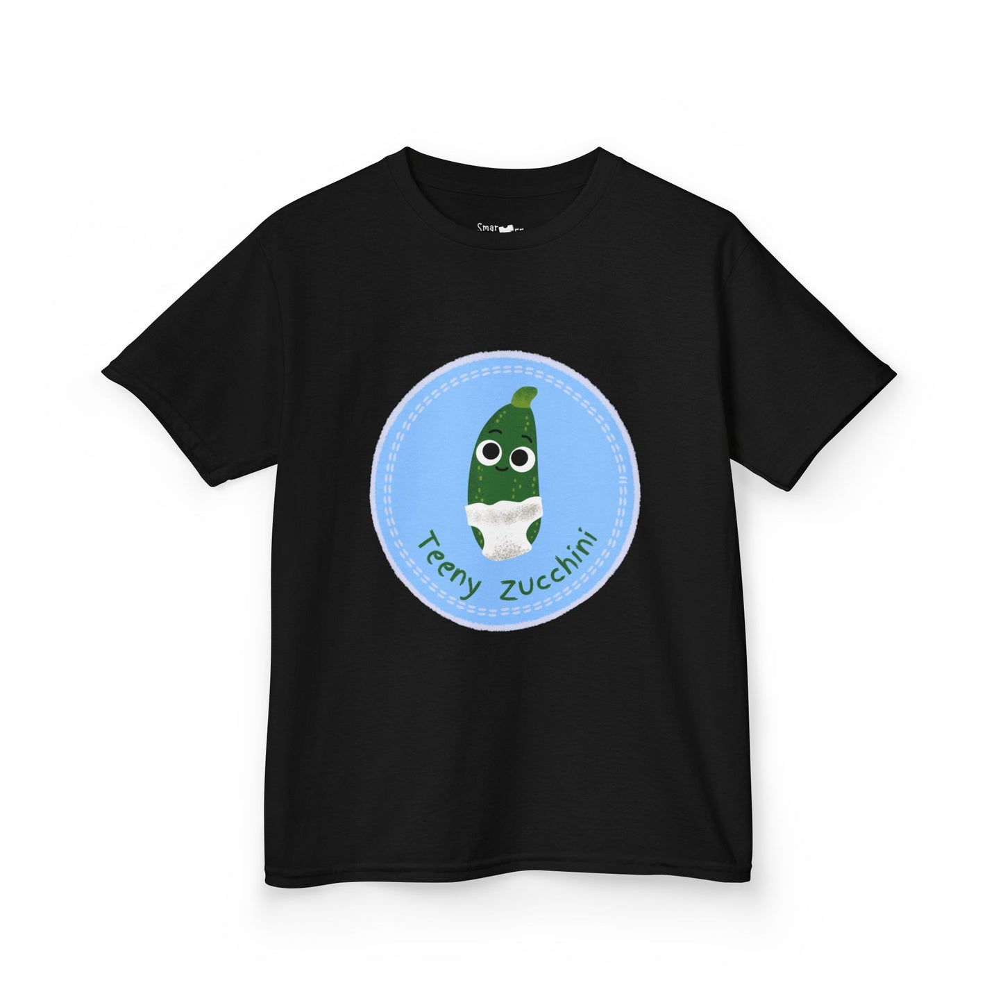 Kids Zucchini Tee, Cute Vegetable Shirt, Funny Kids Apparel, Gift for Kids, Playful Shirt, Gardening Themes