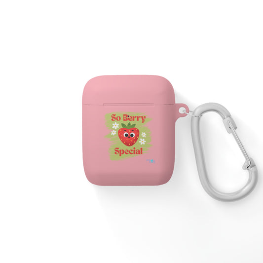 So Berry Special AirPods Case Cover, Cute AirPods Cover, Unique Gift for Music Lovers, Berry Themed Accessory, Holiday Gift Idea