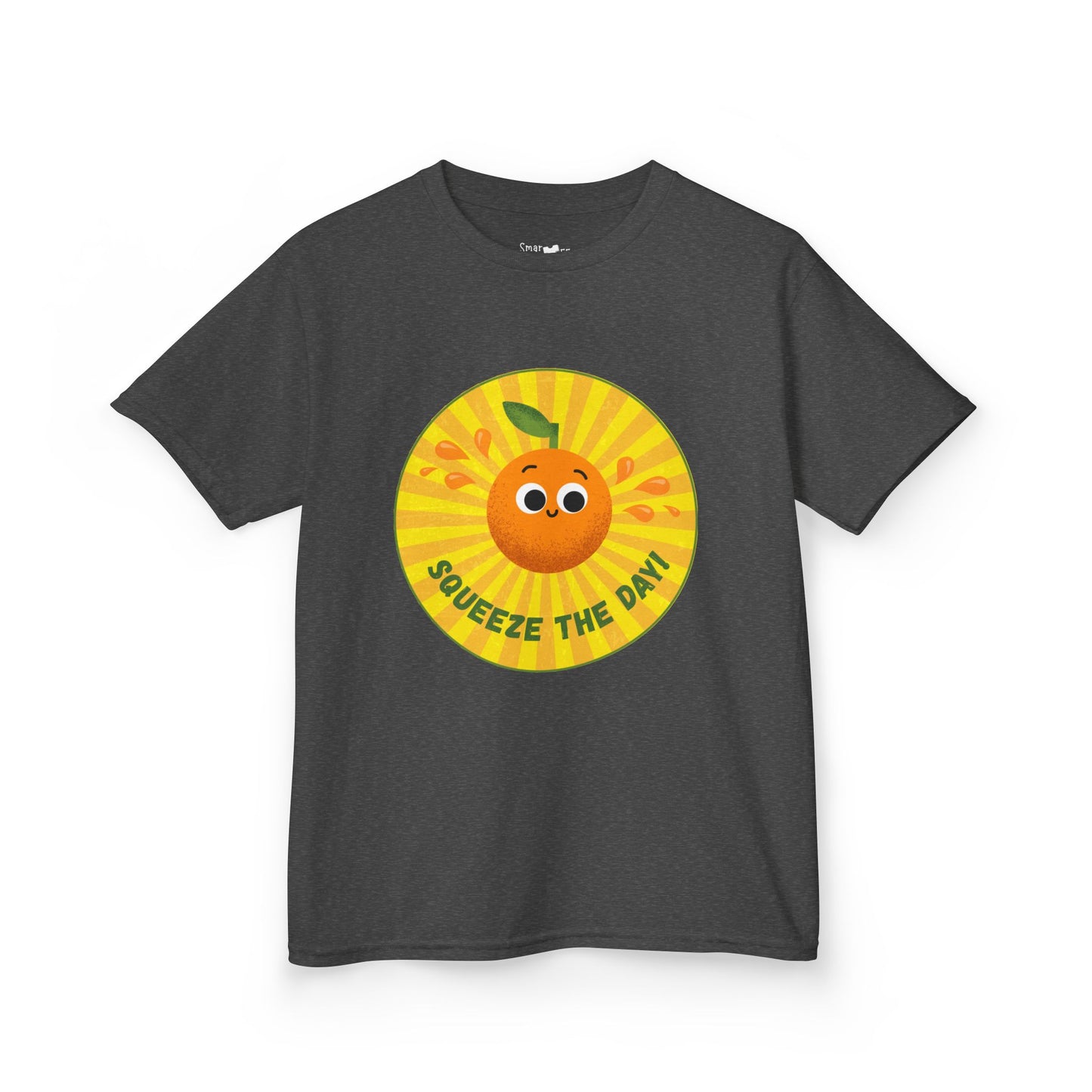 Kids Squeeze the Day Tee, Fun Cotton Shirt for Boys & Girls, Cute Summer Outfit, Kid's Playwear, Children’s Gift Tee