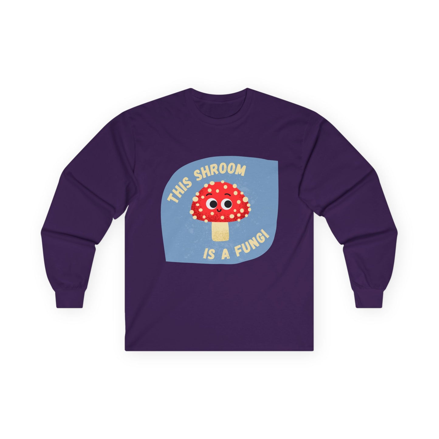 Funky Mushroom Long Sleeve Tees - This Shroom is a Fungi, Cute Shirt for Fun-Lovers, Gift for Mushroom Enthusiasts, Casual Wear, Quirky [...]