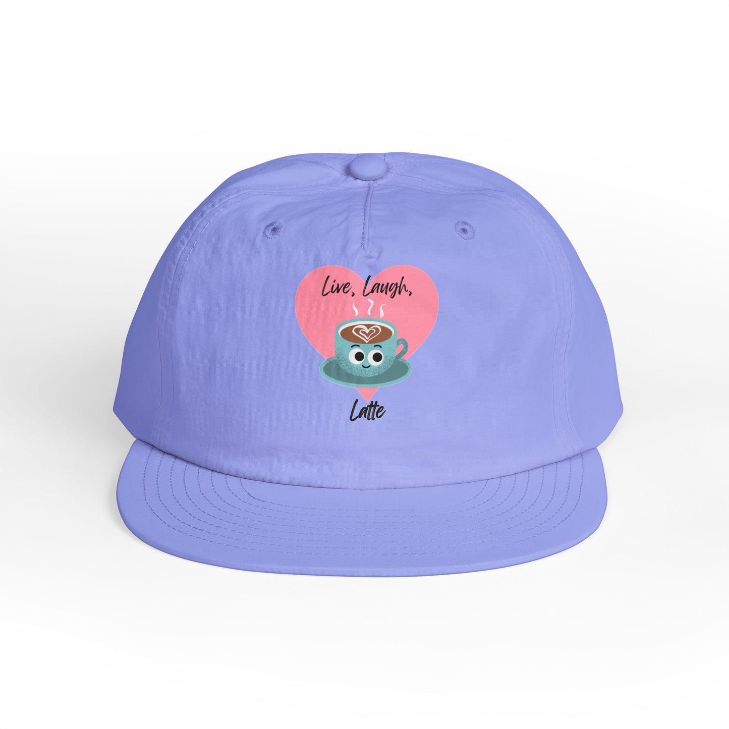 Playful Surf Cap - Live Laugh Love, Summer Vibes, Casual Weekend Accessory, Fun Beach Hat, Gift for Surf Lovers