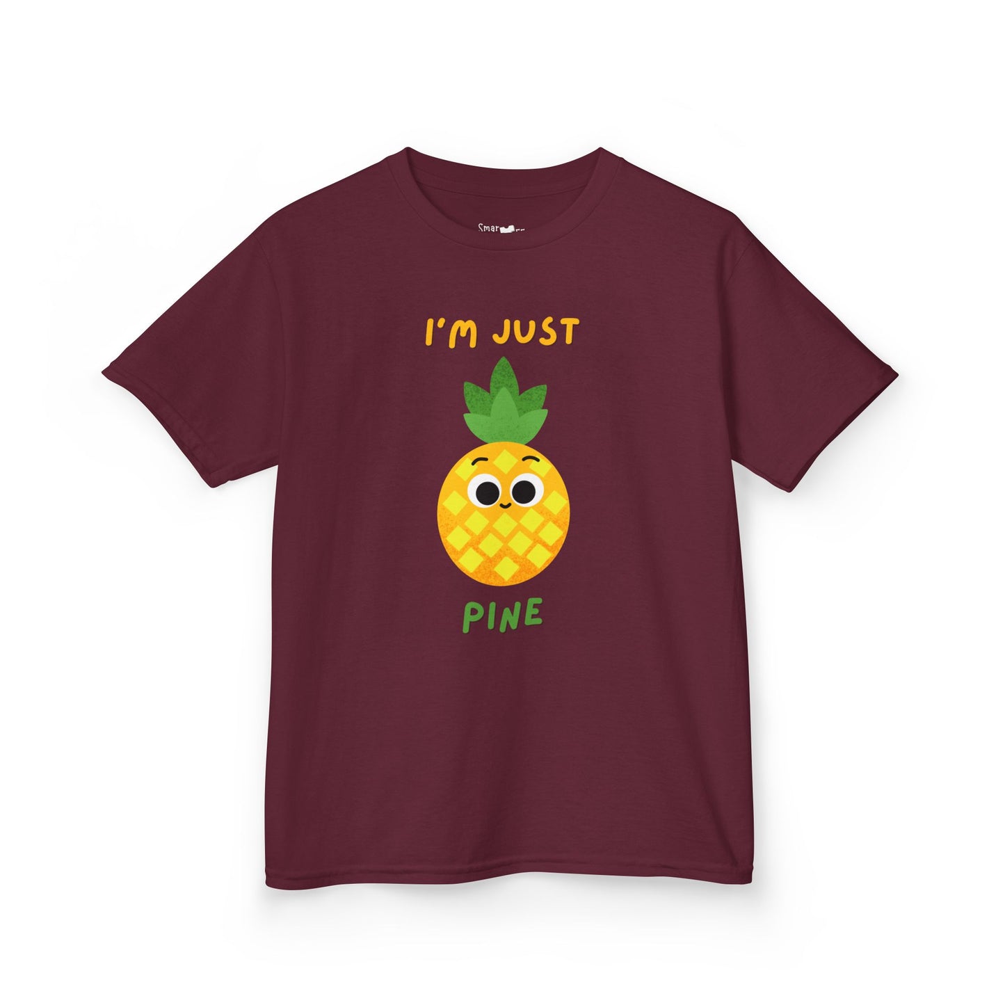 Kids Pineapple Tee - Cute Kids Shirt, Fun Summer Outfit, Birthday Gift, Playful Tee, Tropical Vibes, Kids Graphic Tee
