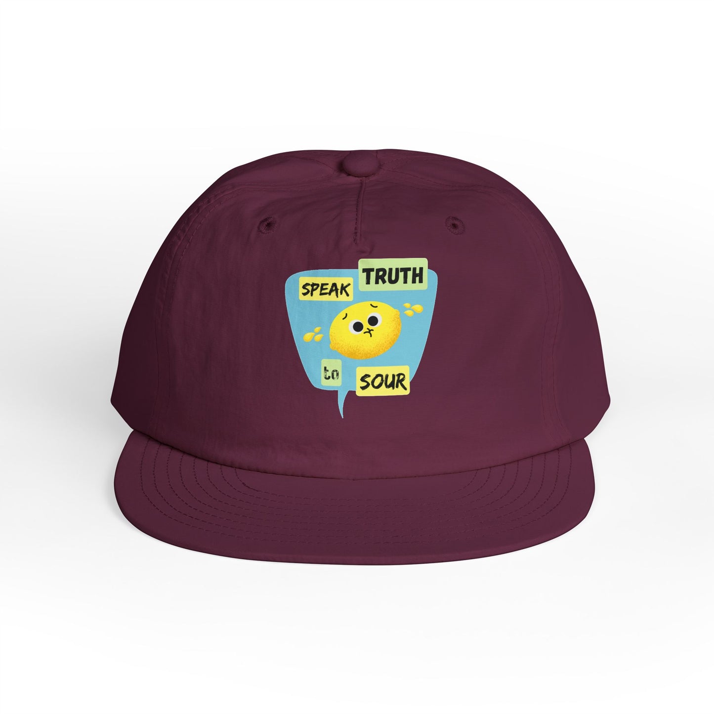 Sour Truth Surf Cap - Summer Vibes, Beach Style, Unisex Headwear, Outdoor Adventure, Perfect Hat for Gifts