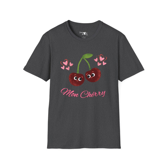 Cute Cherry Graphic Pun Tee, Chill Casual Shirt, Gift for Friends, Summer Vibe Top, Stylish Everyday T-Shirt, Adorable Fun Wear