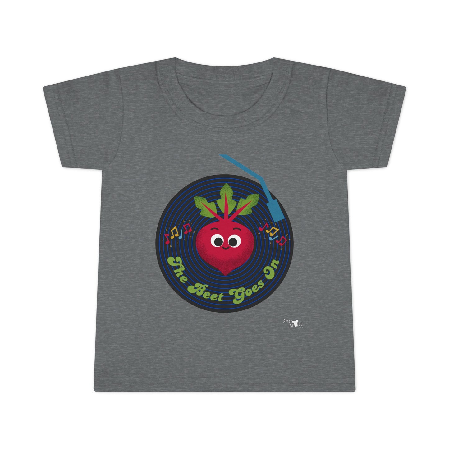 Toddler Shirt with 'The Beet Goes On' Design, Kids Tee, Funny Toddler Gift, Cute Vegetable Shirt, Veggie Lover Apparel