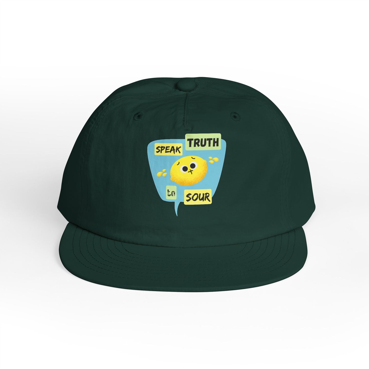 Sour Truth Surf Cap - Summer Vibes, Beach Style, Unisex Headwear, Outdoor Adventure, Perfect Hat for Gifts