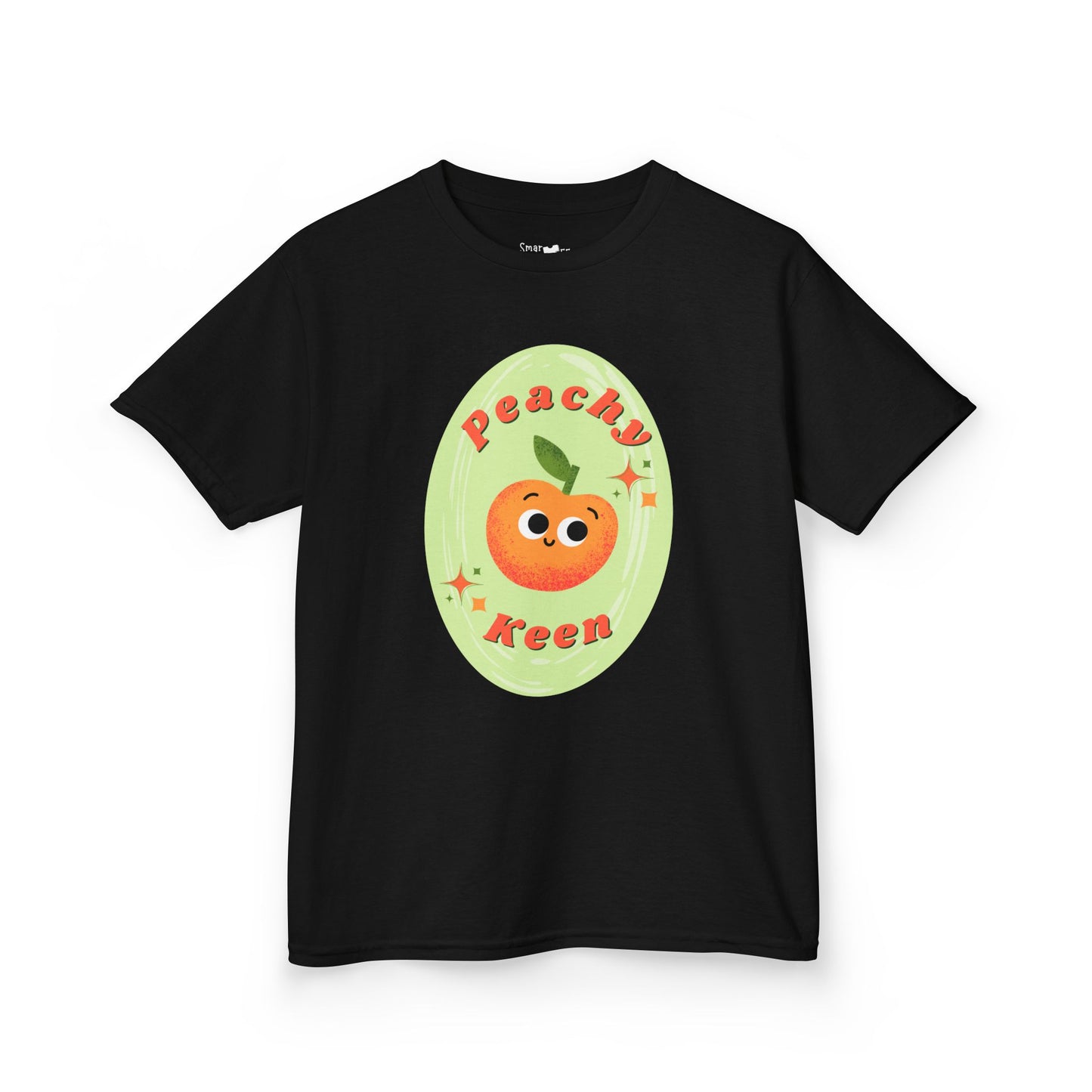 Peachy Keen Kids Tee - Fun Cotton Shirt for Kids, Playful Summer Shirt, Cute Gift for Birthdays, Seasonal Celebrations, Kids Fashion