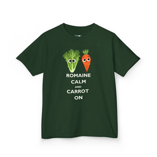 Kids Vegetable-Themed Tee with Fun Phrase, Cute Kids Shirt, Gift for Young Chefs, Fun Fashion for Kids, Toddler Tee, Foodie Kids Gift