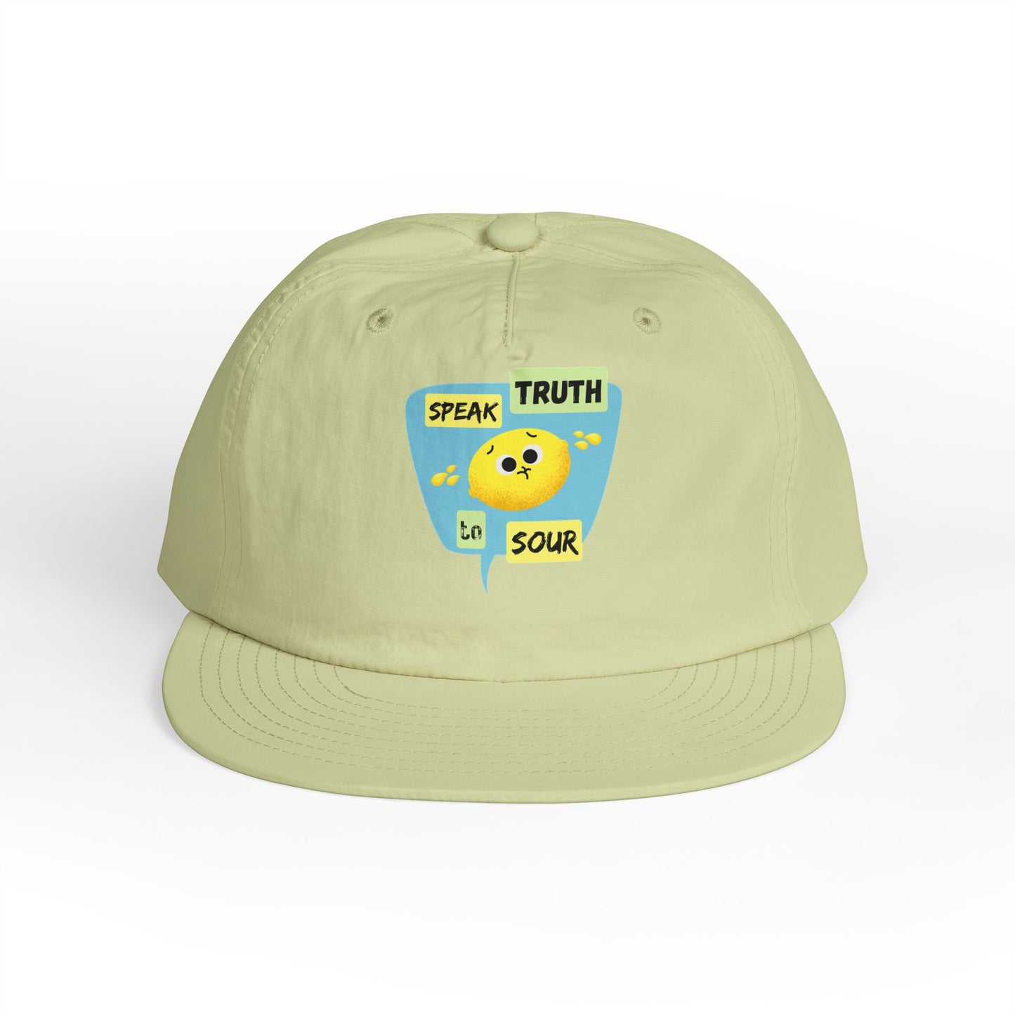 Sour Truth Surf Cap - Summer Vibes, Beach Style, Unisex Headwear, Outdoor Adventure, Perfect Hat for Gifts