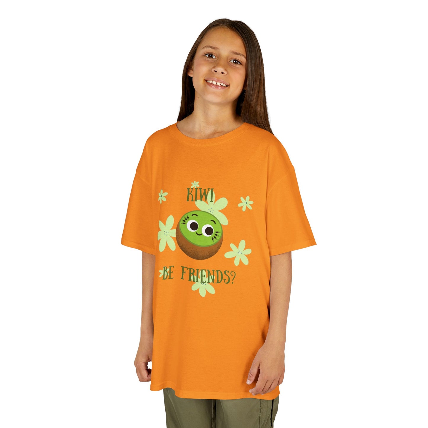 Cute Kiwi Friends Kids Tee, Fun Kids Apparel, Friendship Gift, Summer Outfit, Playtime Shirt, Birthday Gift