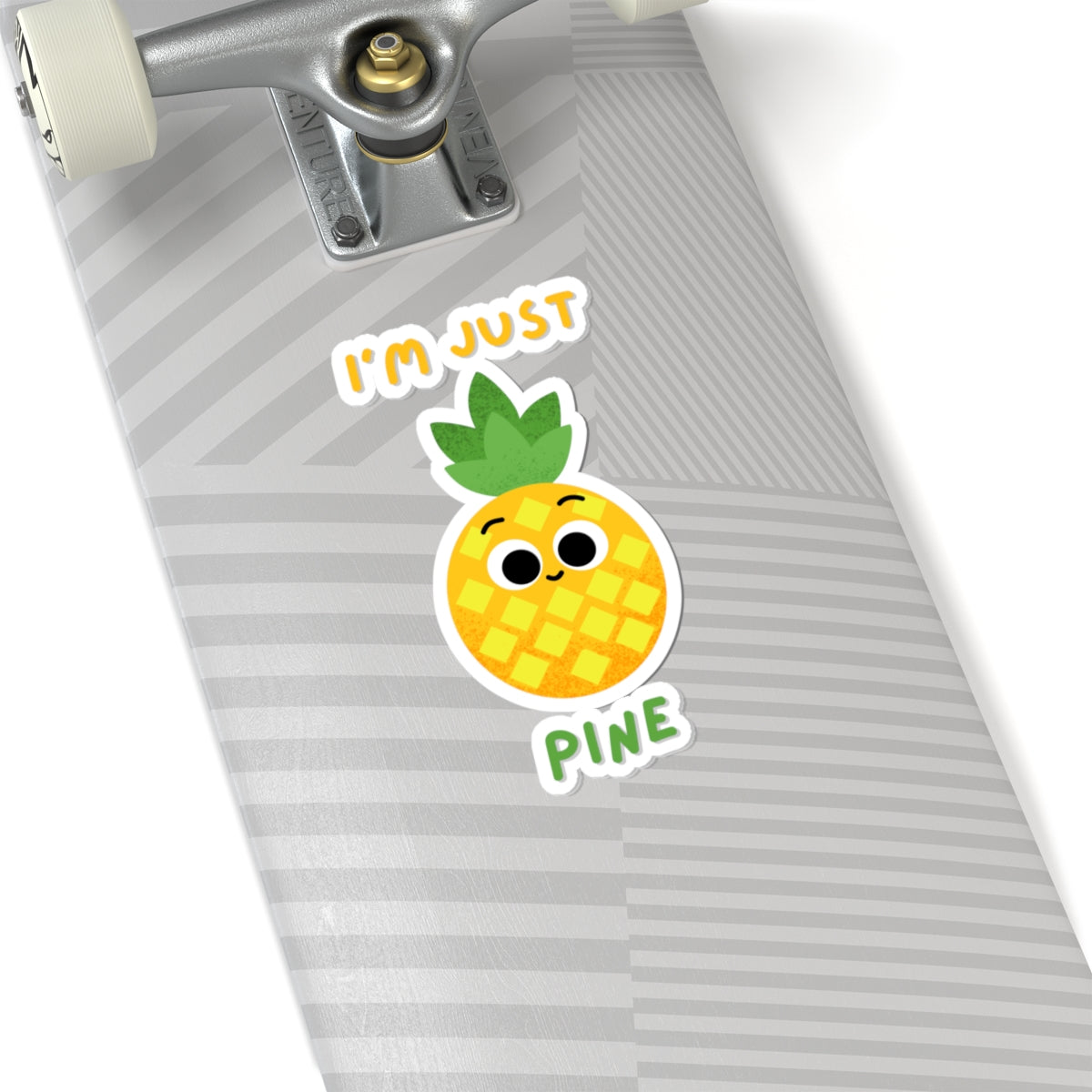 Cute Pineapple Kiss-Cut Stickers | Fun Laptop Decor, Gifts for Friends, Tropical Vibe, Kids' Crafts, Summer Celebrations