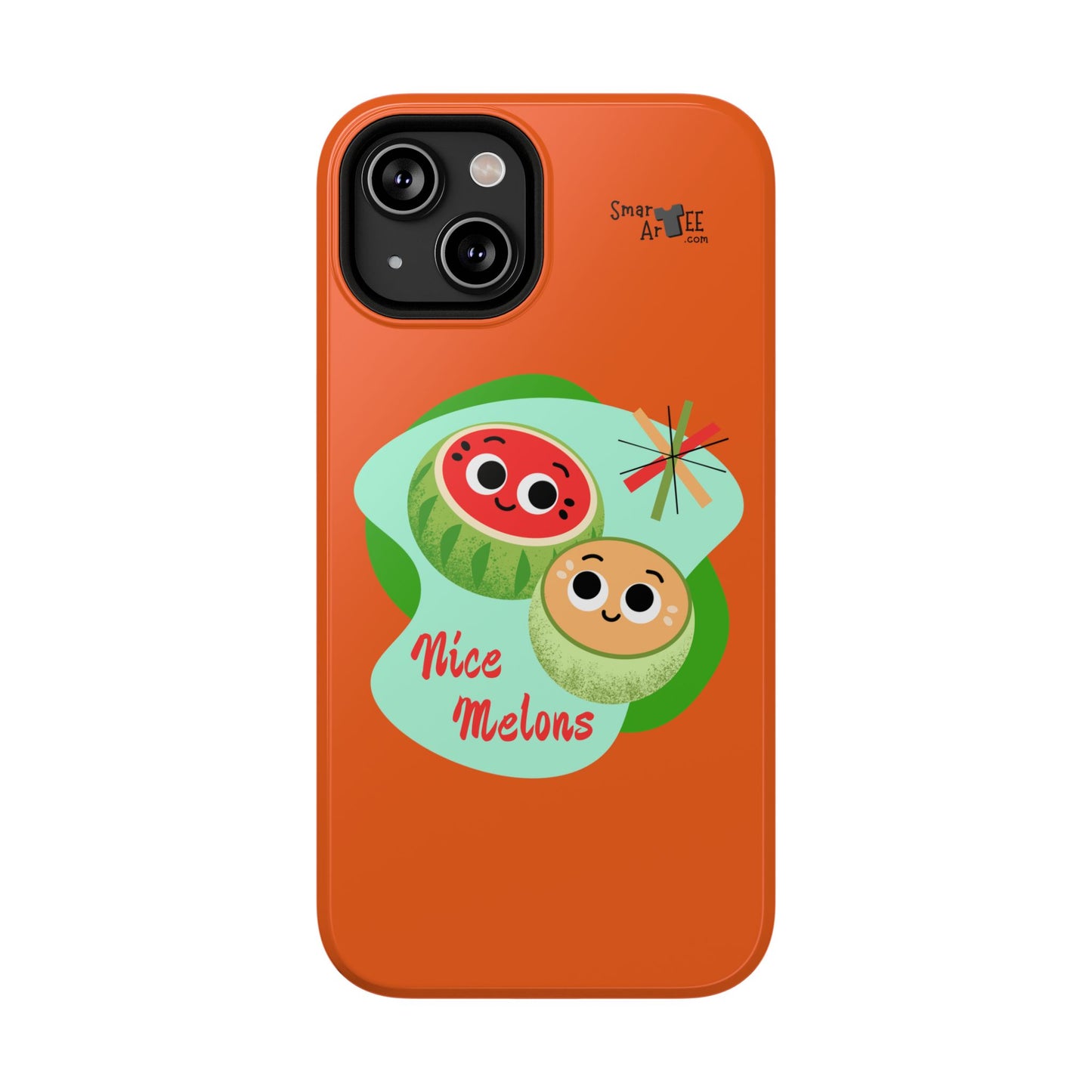 Cute Fruit Phone Case - Nice Melons Design, Impact-Resistant, Fun Gift for Kids, Phone Accessories for Celebrations, Fruit Lovers