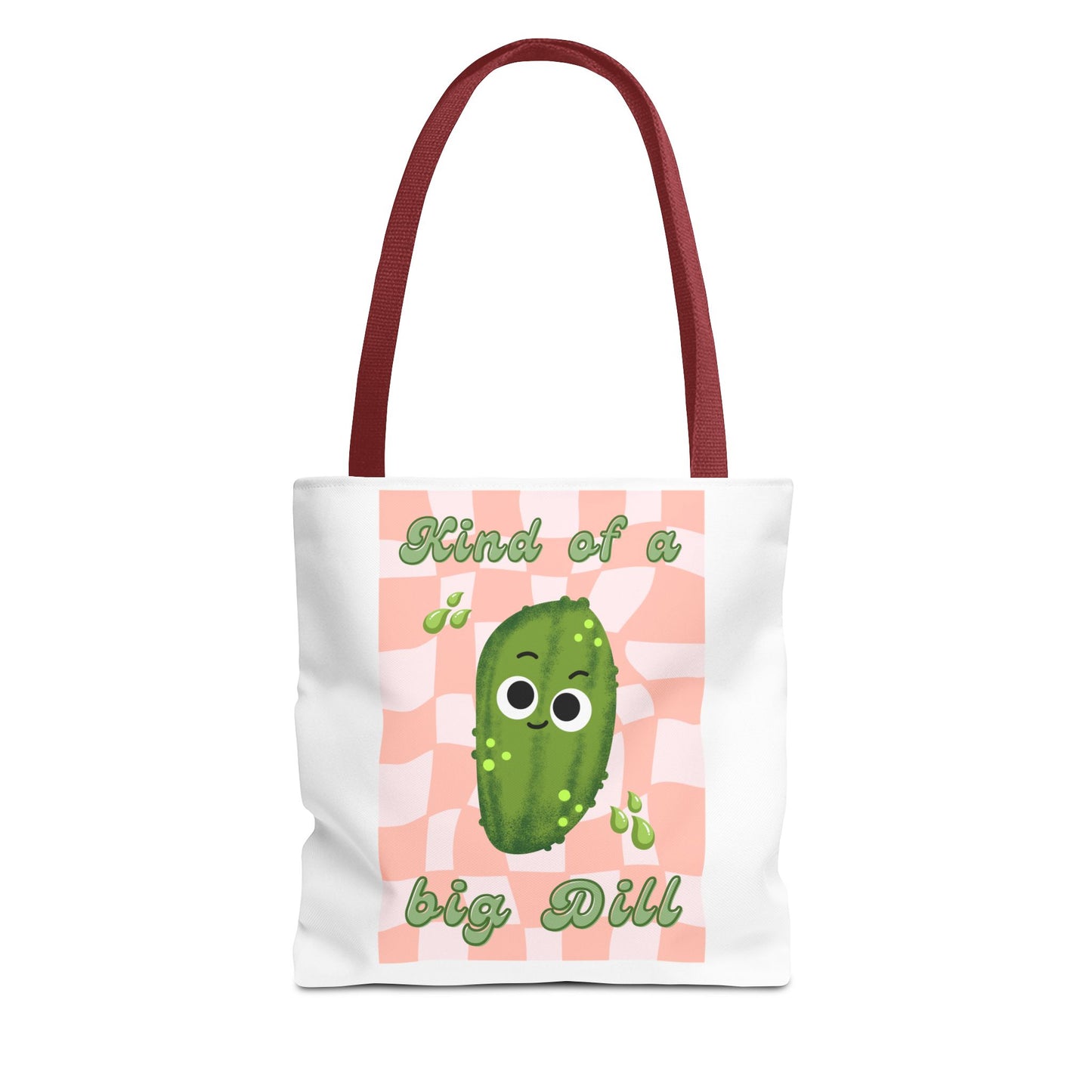 Playful Pickle Tote Bag: Cute, Funny, Quirky, Eco-Friendly, Gift Bag, Everyday Use, Beach Bag, Market Bag