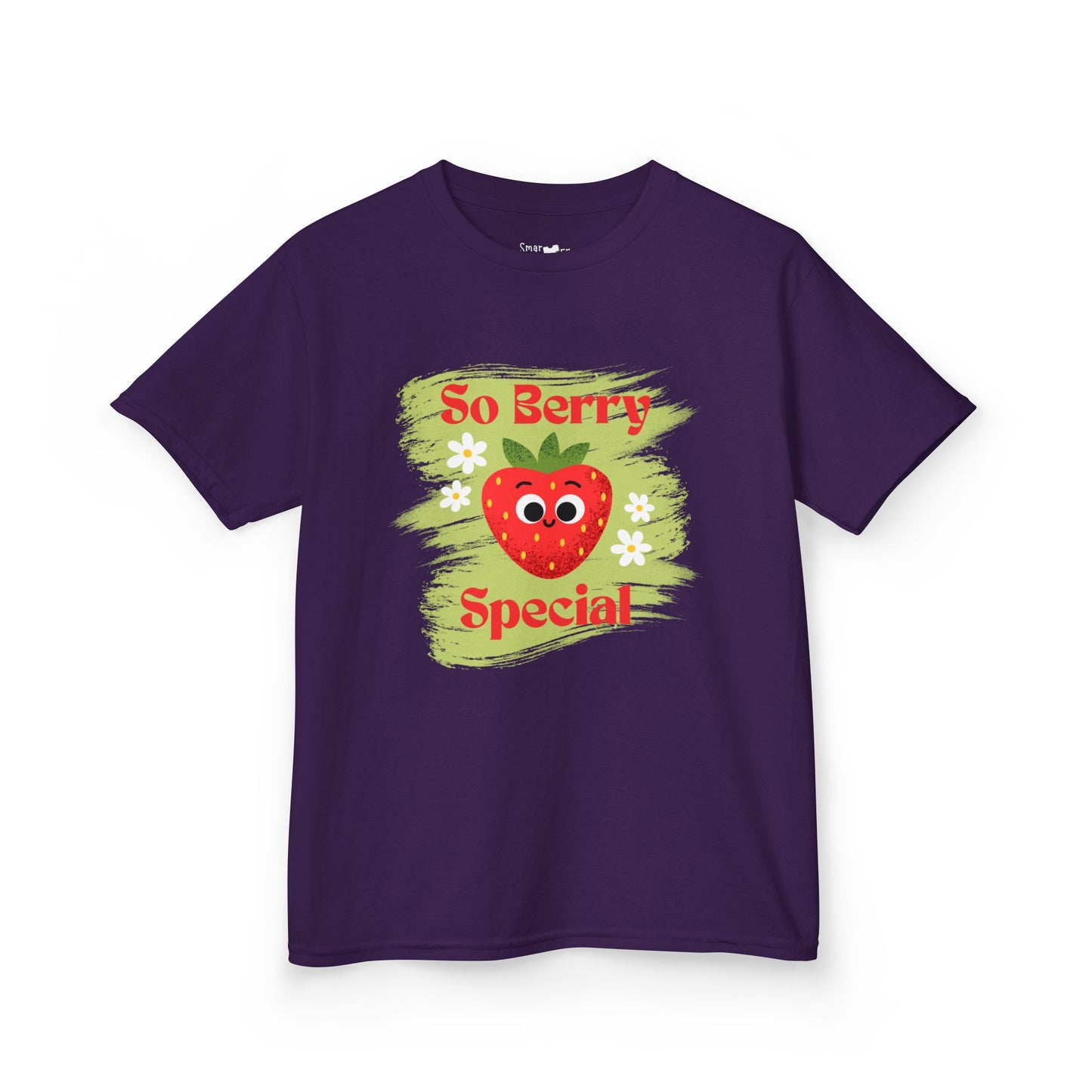 Kids Strawberry Tee - "So Berry Special" - Perfect for Celebrations and Birthdays, Funny Fruit Pun Shirt, Back To School