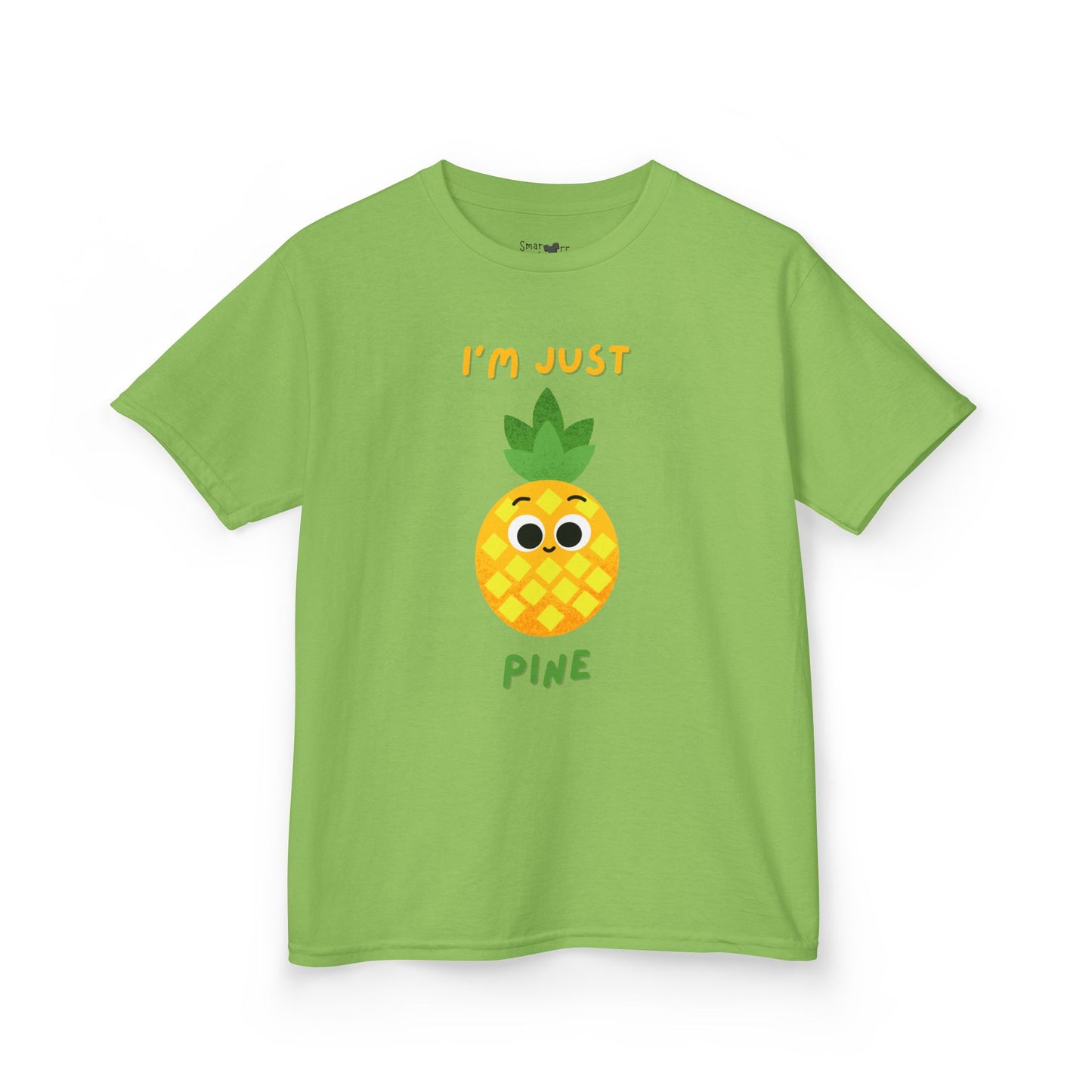 Kids Pineapple Tee - Cute Kids Shirt, Fun Summer Outfit, Birthday Gift, Playful Tee, Tropical Vibes, Kids Graphic Tee