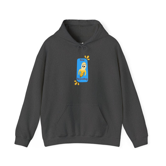 Happy Vibes Unisex Hoodie, Fun Casual Wear, Gift for Him/Her, Cozy Comfort, Bright Graphic Design