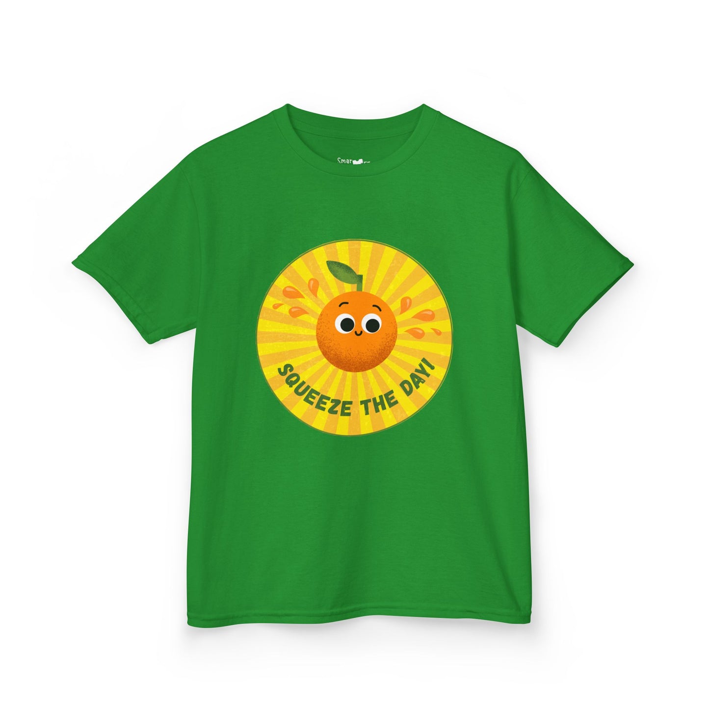 Kids Squeeze the Day Tee, Fun Cotton Shirt for Boys & Girls, Cute Summer Outfit, Kid's Playwear, Children’s Gift Tee