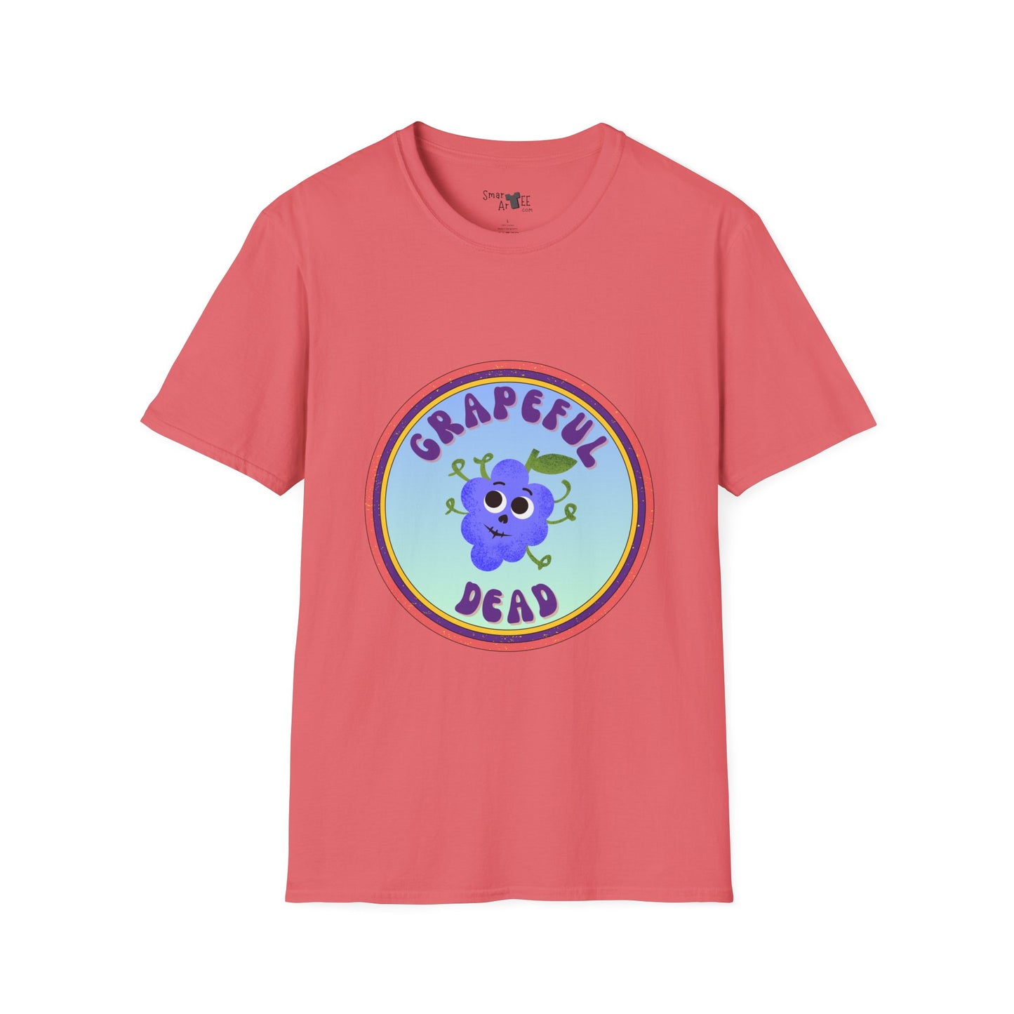 Grapeful Dead Unisex T-Shirt | Vintage Music Tee, Festival Wear, Gift for Music Lovers, Casual Style, Retro Graphic Shirt